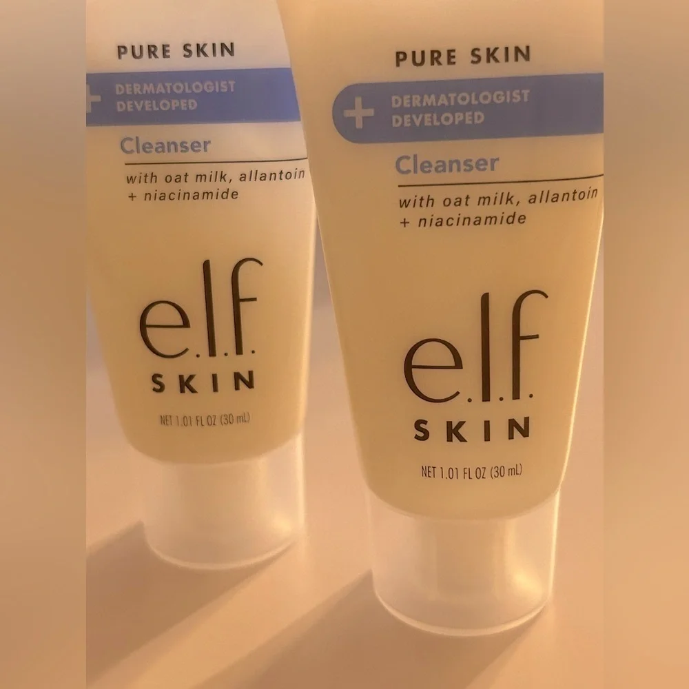 2 - e.l.f. SKIN Pure Skin Cleanser, Gentle Daily Face Wash For Sensitive Skin - Picture 3 of 4